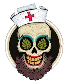 WEIRD BEARD bearded nurse - skull