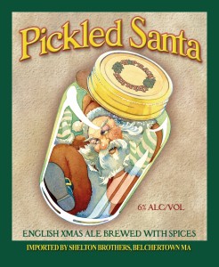 MAGNET Ridgeway - Pickled Santa