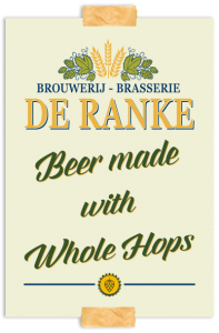 DE RANKE beer with whole hops