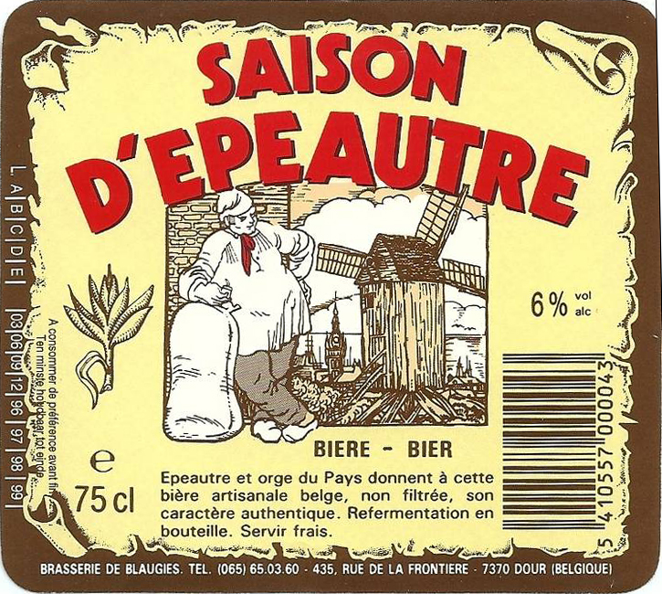 Blaugies Saison d'Epeautre | Shelton Brothers